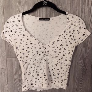 Brandy Melville Gina Top, Floral, One-size